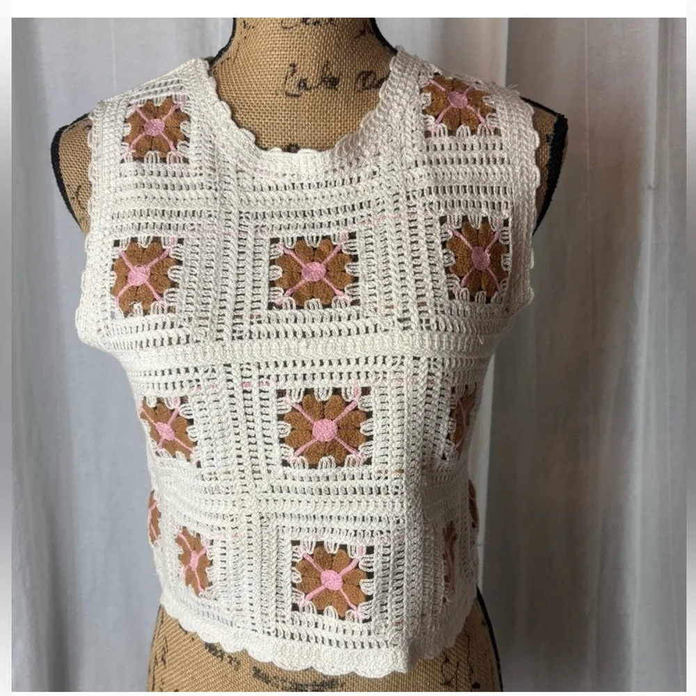 Easy Clothes ECRU CROCHET BRIA SET - Picture 2 of 8